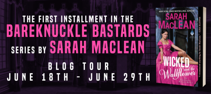 Tour Banner - Wicked and the Wallflower by Sarah MacLean